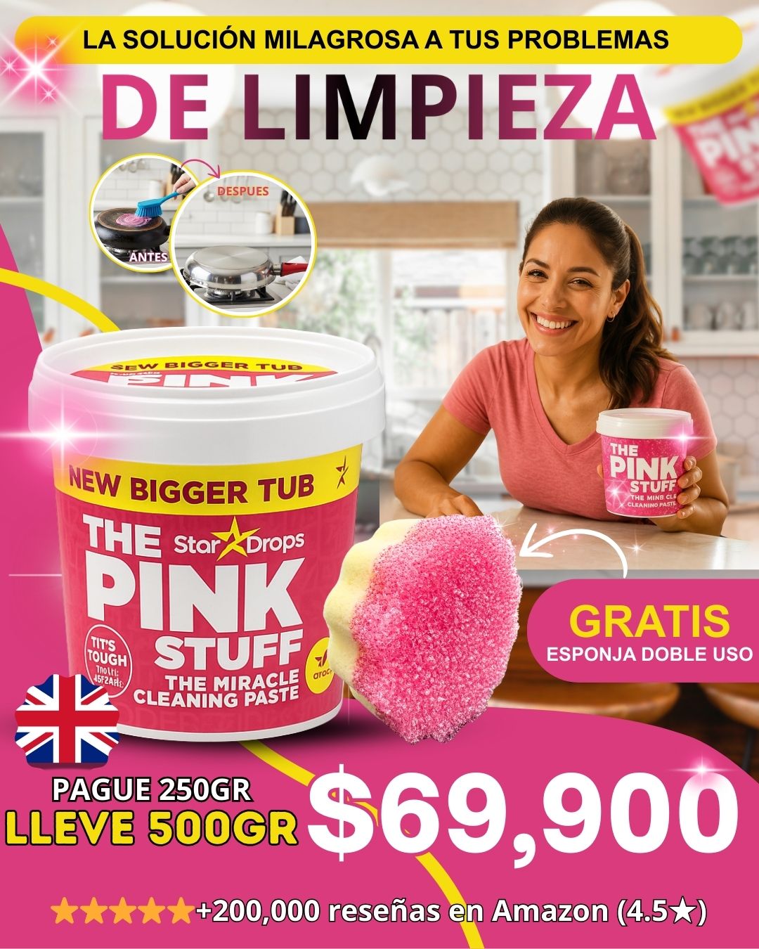 LA PASTA MILAGROSA PINK STUFF CREAM