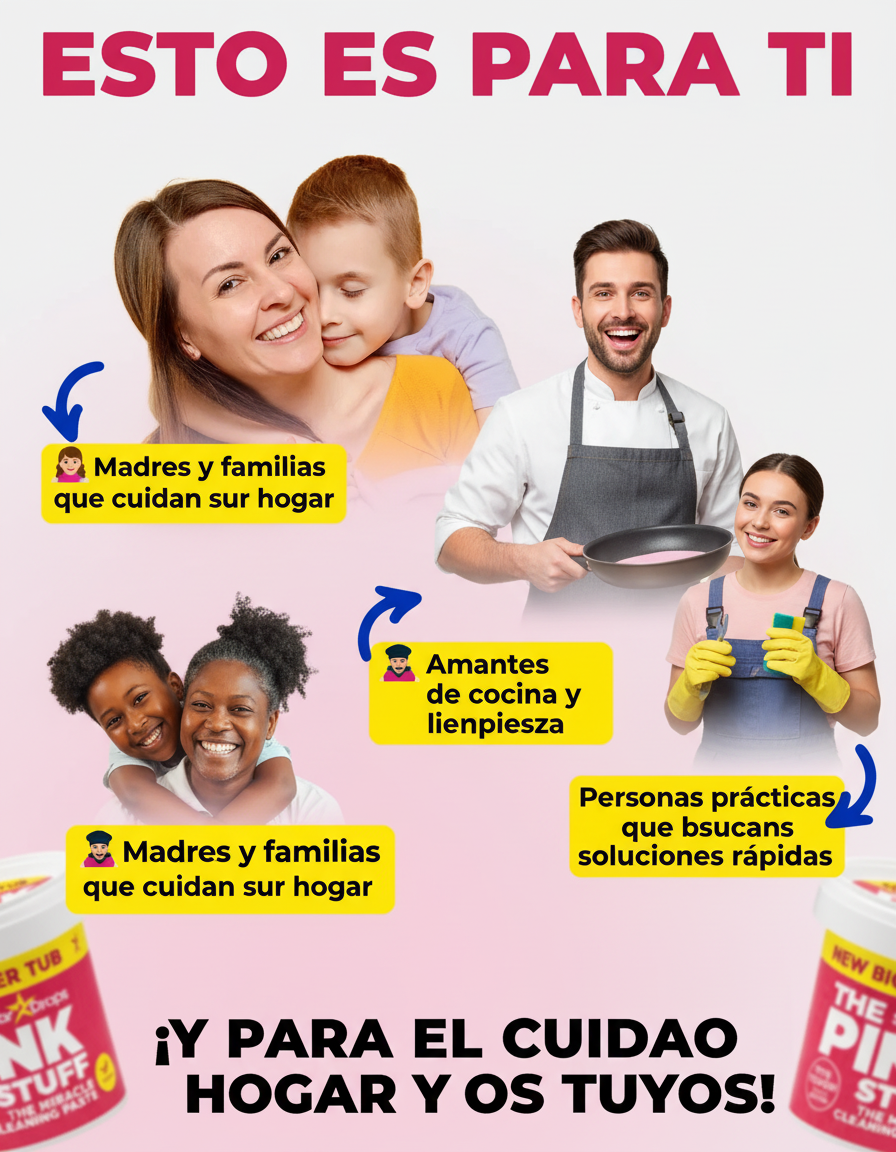 Beneficios The Pink Stuff